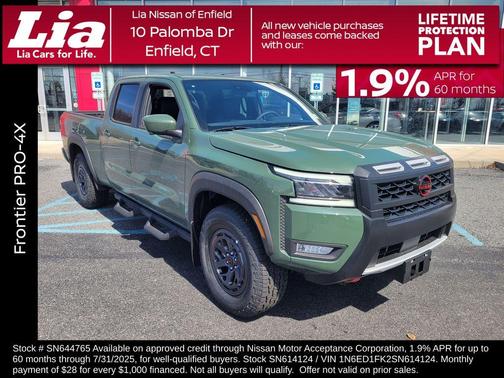 2025 Nissan Frontier PRO-4X