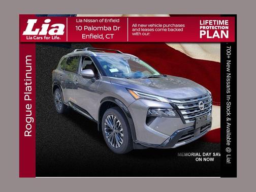 Gun Metallic 2026 Nissan Rogue Platinum