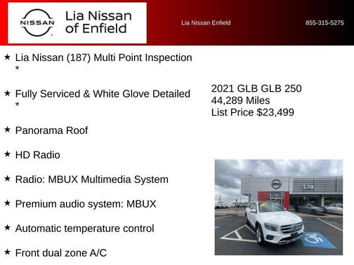 2021 Mercedes-Benz GLB 250 Base 4MATIC