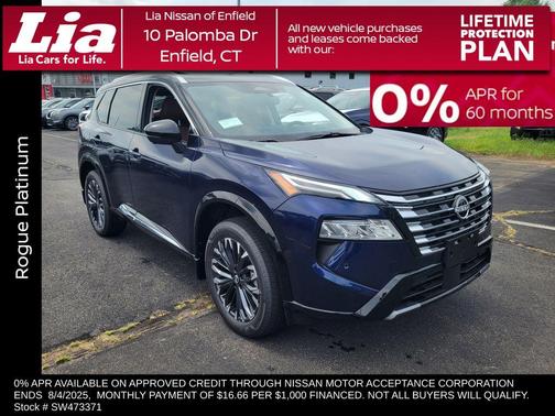 2025 Nissan Rogue Platinum