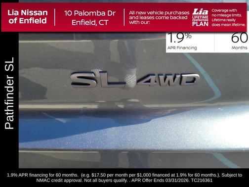 2026 Nissan Pathfinder SL