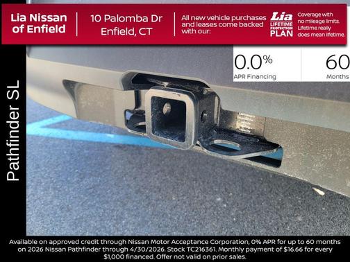Gun Metallic 2026 Nissan Pathfinder SL