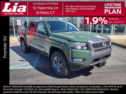 2025 Nissan Frontier SV