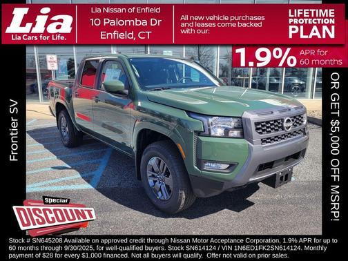 2025 Nissan Frontier SV