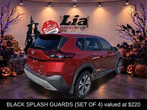 Scarlet Ember 2023 Nissan Rogue SV