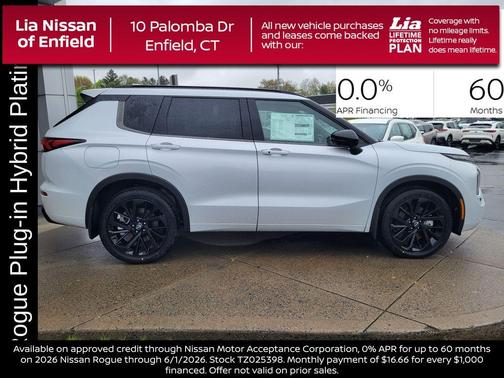 Alpine Frost 2026 Nissan Rogue Plug-In Hybrid PLAT