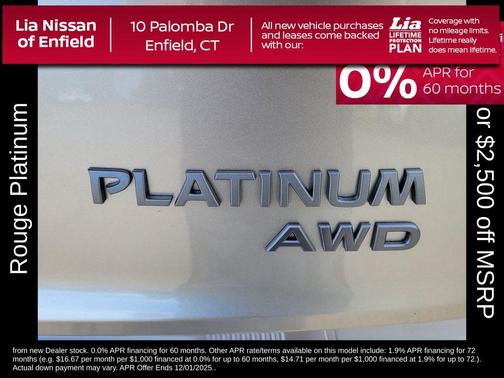 2026 Nissan Rogue Platinum