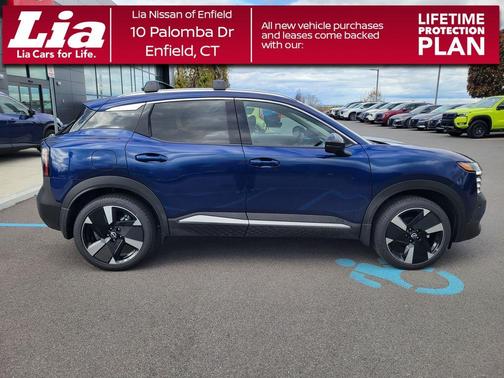Deep Blue Pearl 2026 Nissan Kicks SR