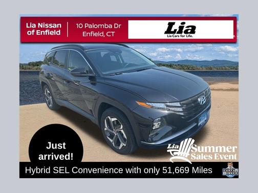 Phantom Black 2022 Hyundai TUCSON Hybrid SEL Convenience