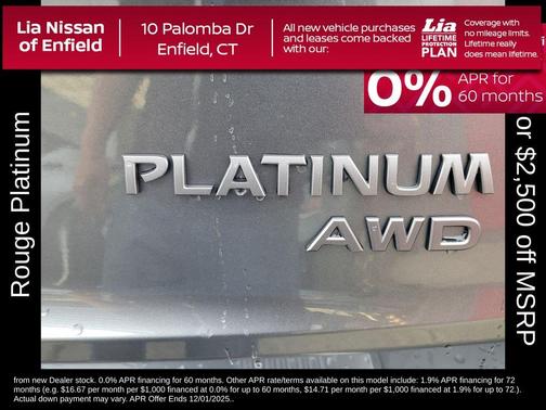 2026 Nissan Rogue Platinum