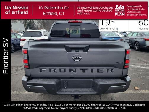 2026 Nissan Frontier SV