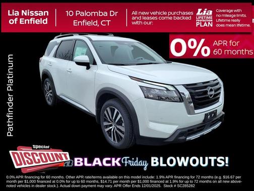 2025 Nissan Pathfinder Platinum