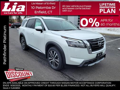 2025 Nissan Pathfinder Platinum