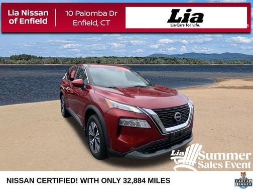 Scarlet Ember 2023 Nissan Rogue SV