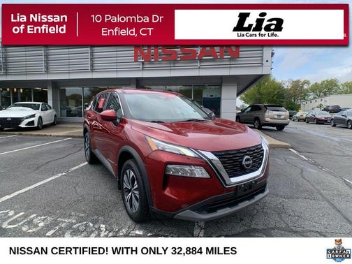 Scarlet Ember 2023 Nissan Rogue SV