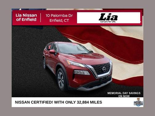 Scarlet Ember 2023 Nissan Rogue SV