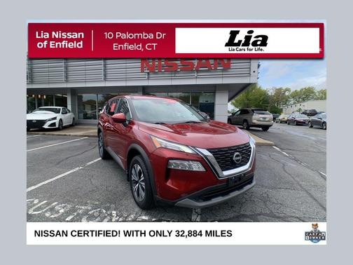 Scarlet Ember 2023 Nissan Rogue SV