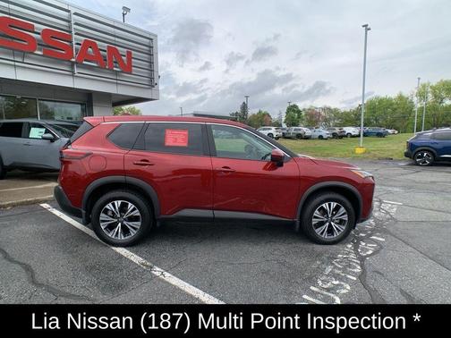 Scarlet Ember 2023 Nissan Rogue SV