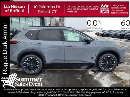 Dark 2026 Nissan Rogue Dark Armor