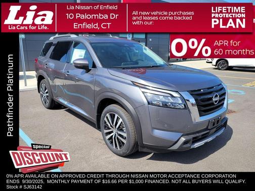 2025 Nissan Pathfinder Platinum