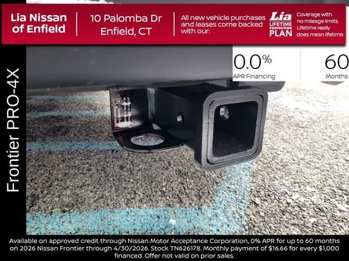 Boulder Gray Metallic 2026 Nissan Frontier PRO-4X