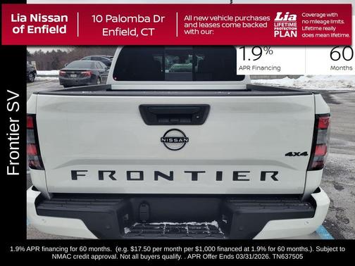 2026 Nissan Frontier SV