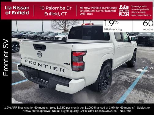 2026 Nissan Frontier SV