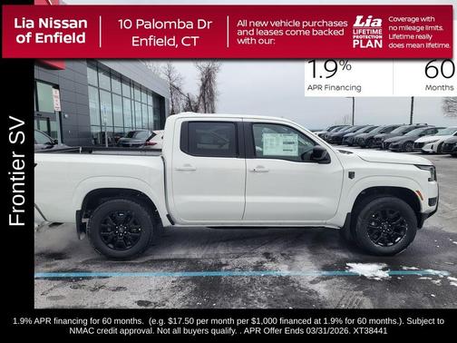2026 Nissan Frontier SV