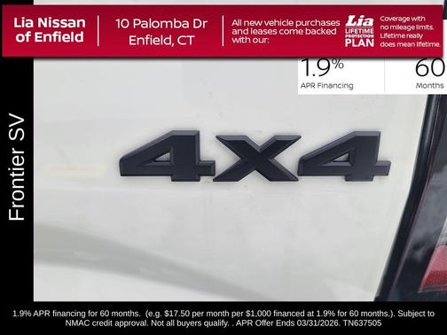 2026 Nissan Frontier SV