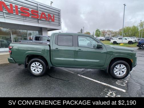 Tactical Green 2023 Nissan Frontier SV