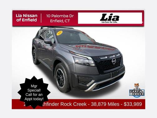 Gun Metallic 2024 Nissan Pathfinder Rock Creek