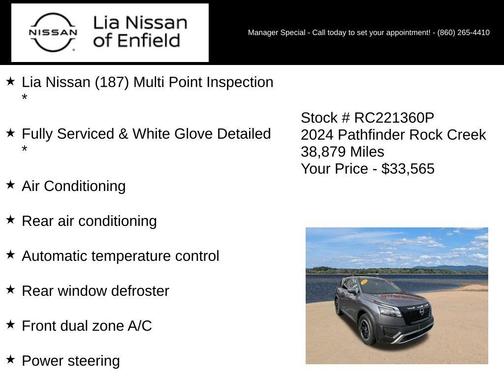 Gun Metallic 2024 Nissan Pathfinder Rock Creek