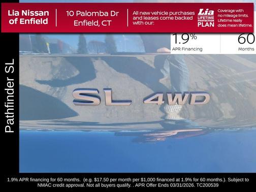 2026 Nissan Pathfinder SL