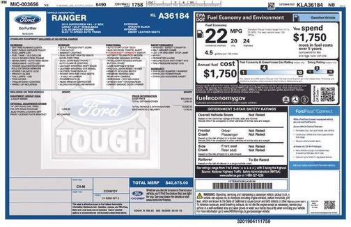 2019 Ford Ranger Lariat