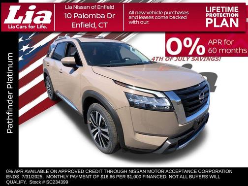 2025 Nissan Pathfinder Platinum