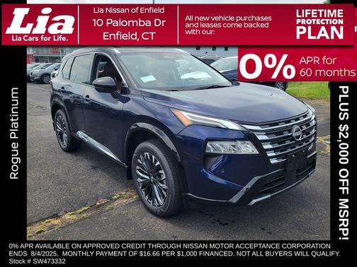 2025 Nissan Rogue Platinum