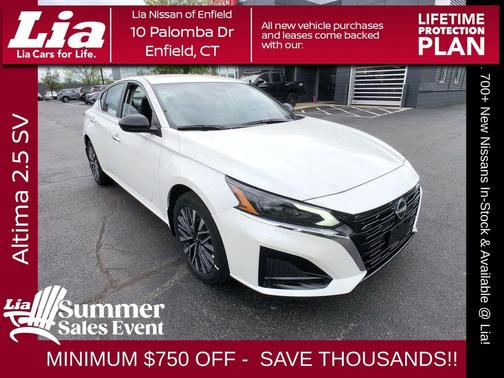 White 2026 Nissan Altima 2.5 SV
