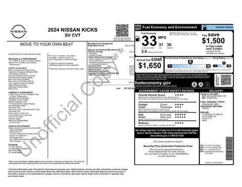 2024 Nissan Kicks SV