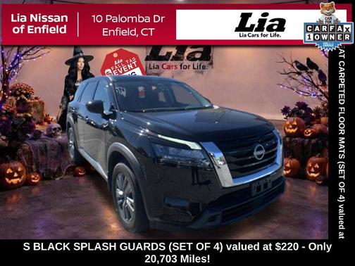 Black 2023 Nissan Pathfinder S