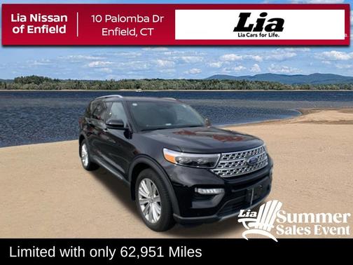 Black Metallic 2020 Ford Explorer Limited
