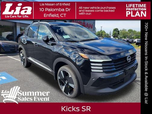 Super Black 2026 Nissan Kicks SR