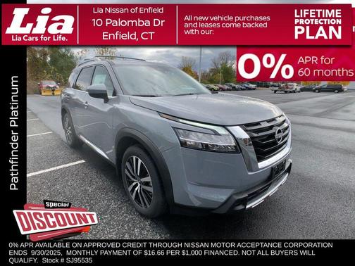 2025 Nissan Pathfinder Platinum