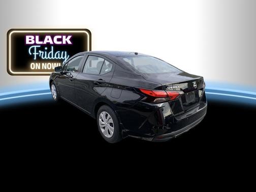 Black 2024 Nissan Versa S