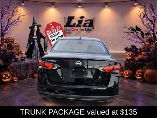 Black 2024 Nissan Versa S