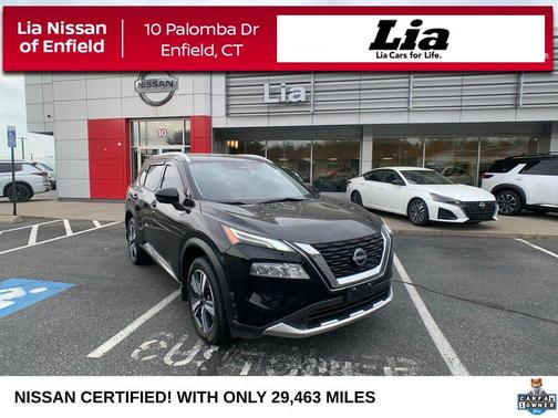 Black 2023 Nissan Rogue Platinum