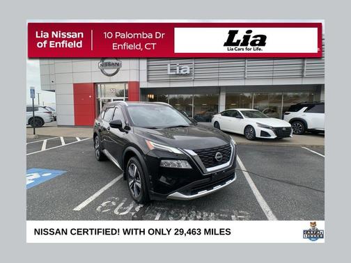 Black 2023 Nissan Rogue Platinum