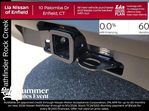 6 2026 Nissan Pathfinder Rock Creek