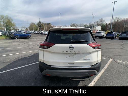 White 2021 Nissan Rogue SL
