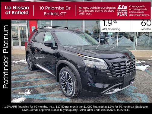 2026 Nissan Pathfinder Platinum