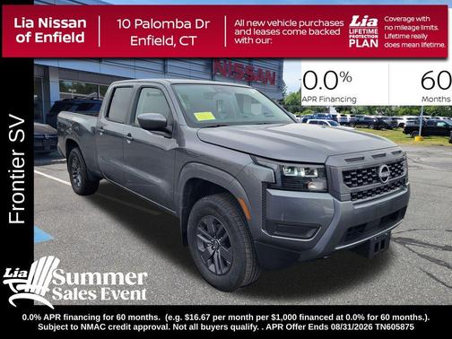 Gun Metallic 2026 Nissan Frontier SV